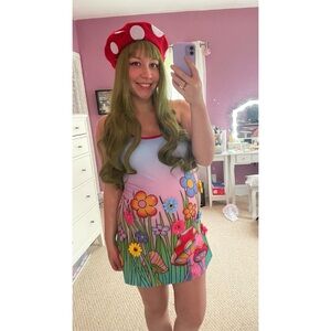Mushroom Dress & Beret